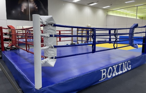 Standard boxing ring 7x7 m on 0.5 m platform