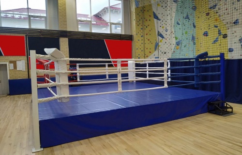 Standard boxing ring 6x6 m on 0.5 m platform