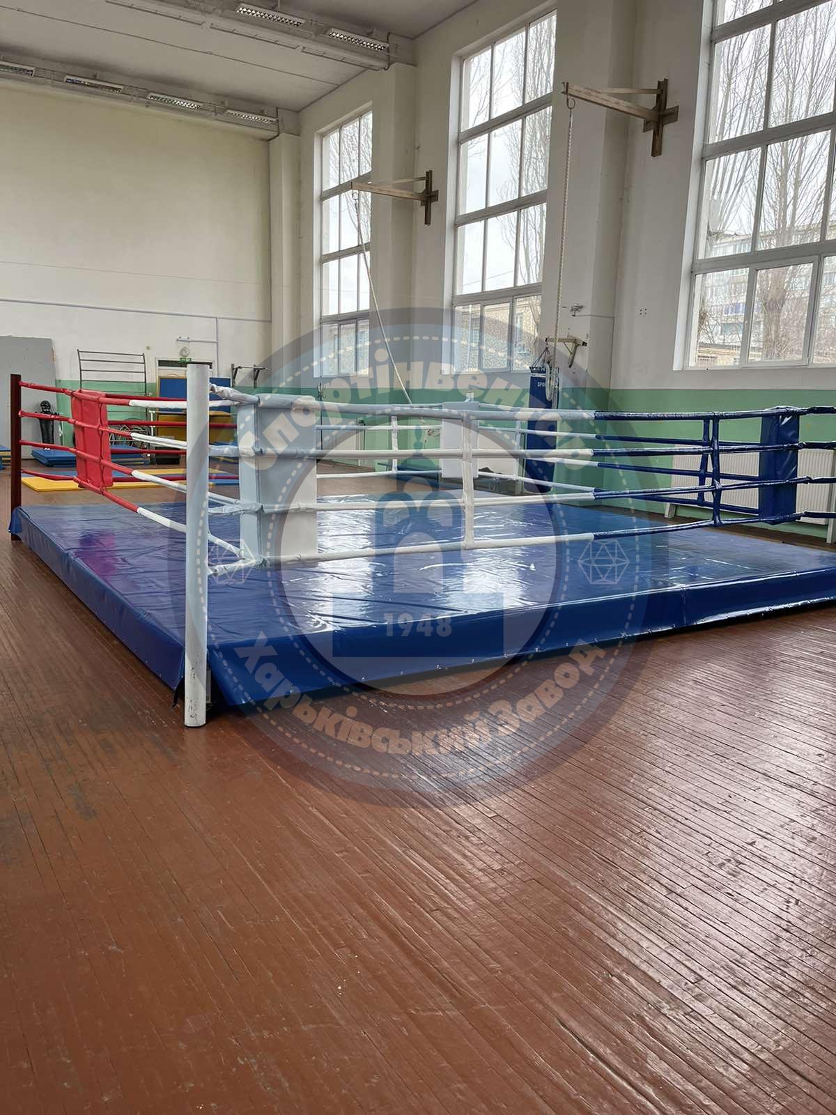 Training boxing ring 5x5 m on 0.2 m platform