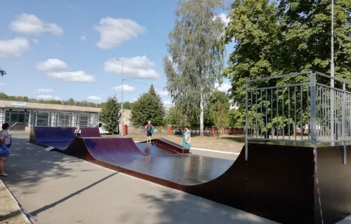Модульний скейтпарк із дерев’яним каркасом