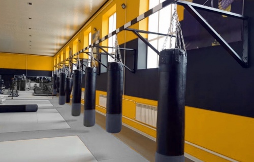 Monorail and truss mounts for boxing equipment and accessories